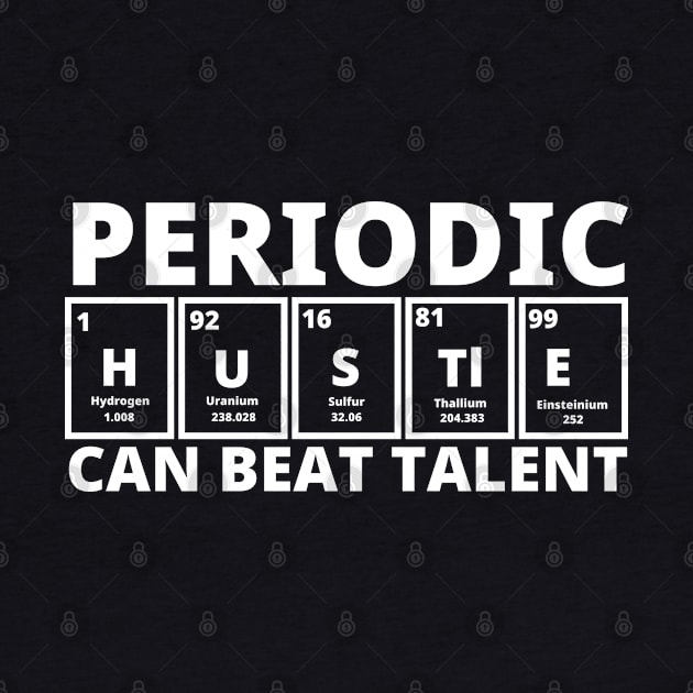 Periodic Hustle Can Beat Talent by Texevod